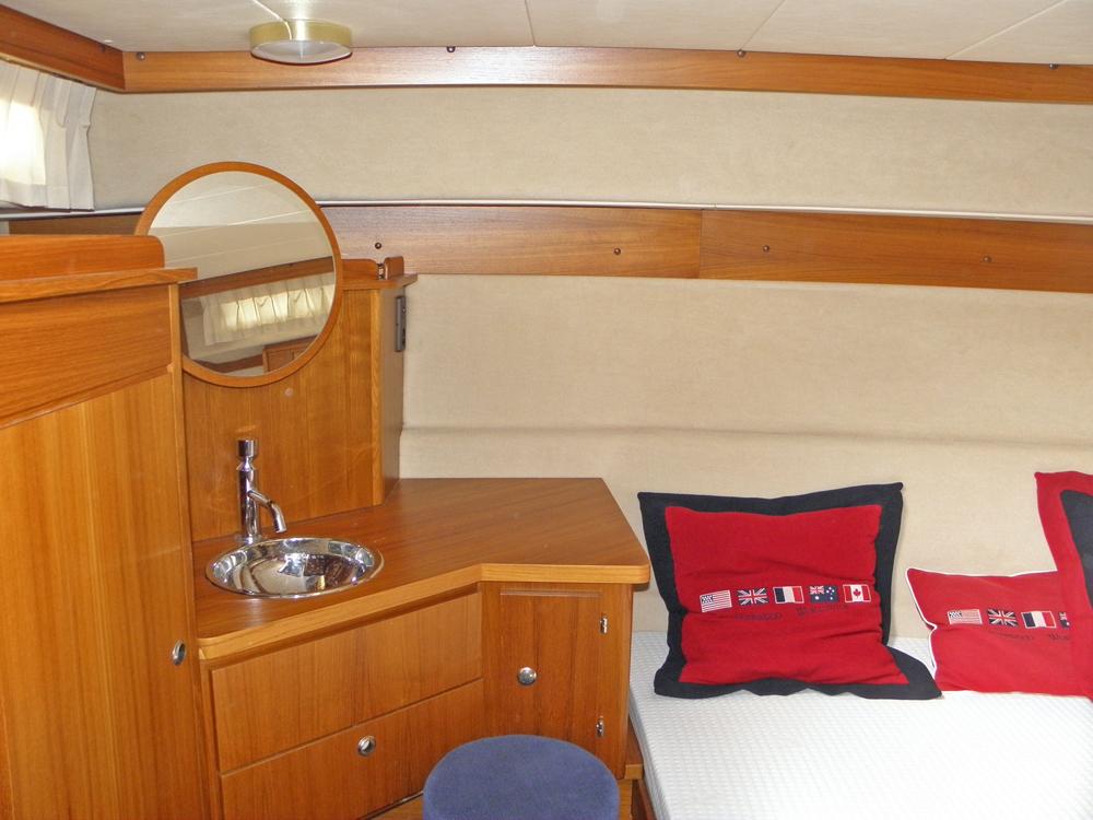 Achterkajuit, Accommodatie